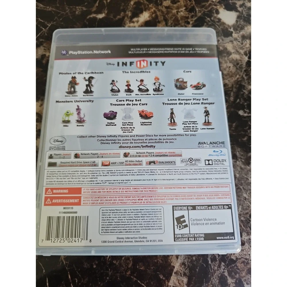 Disney Infinity (Game Only) - Playstation 3 PS3 ++